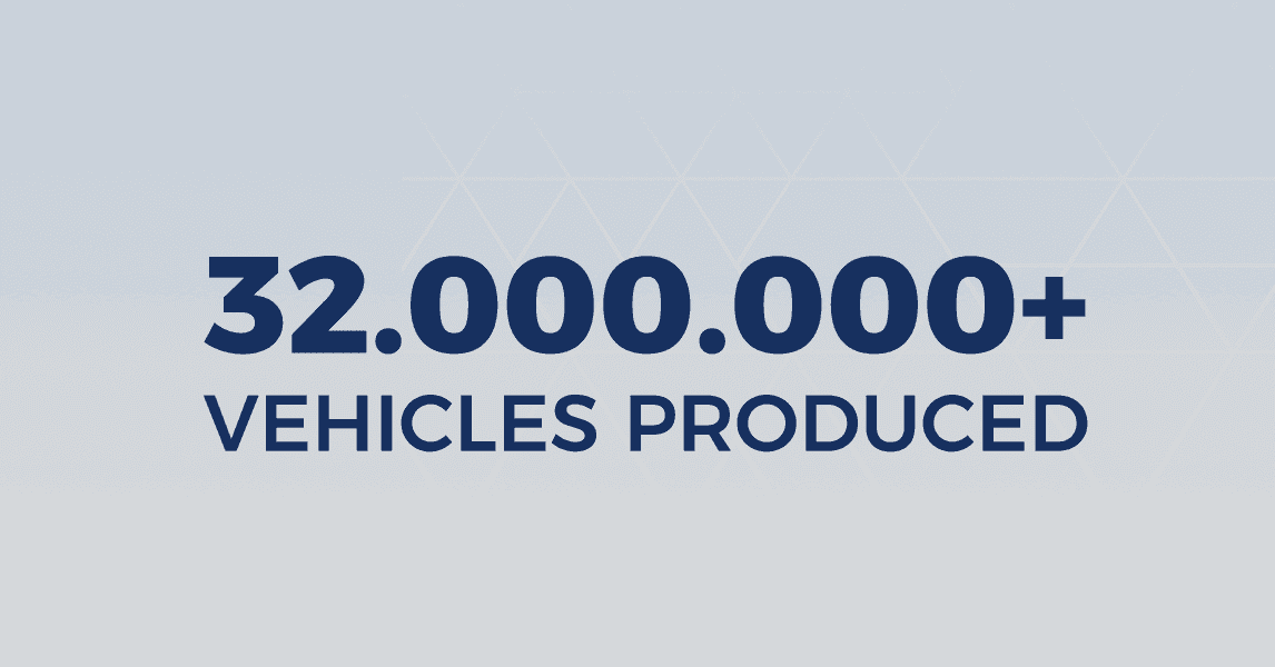 32 million electric vehicles produced